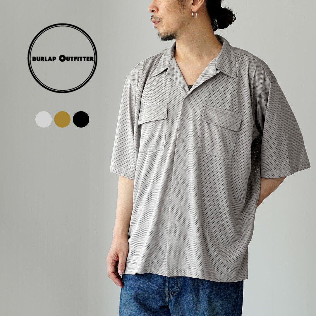 BURLAP OUTFITTER / 메쉬 캠프 셔츠