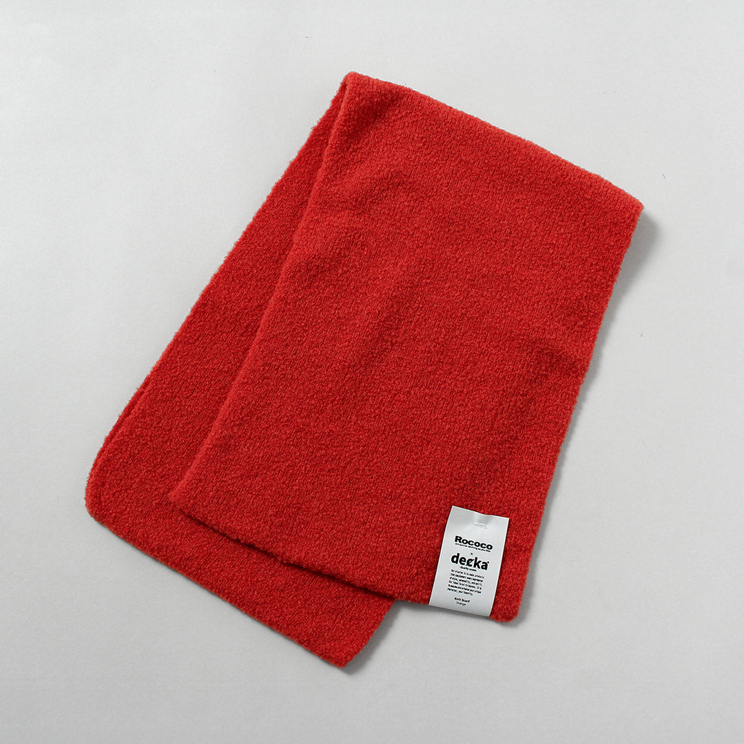 CALCETINES DE CALIDAD DECKA / Bufanda Punto Alpaca