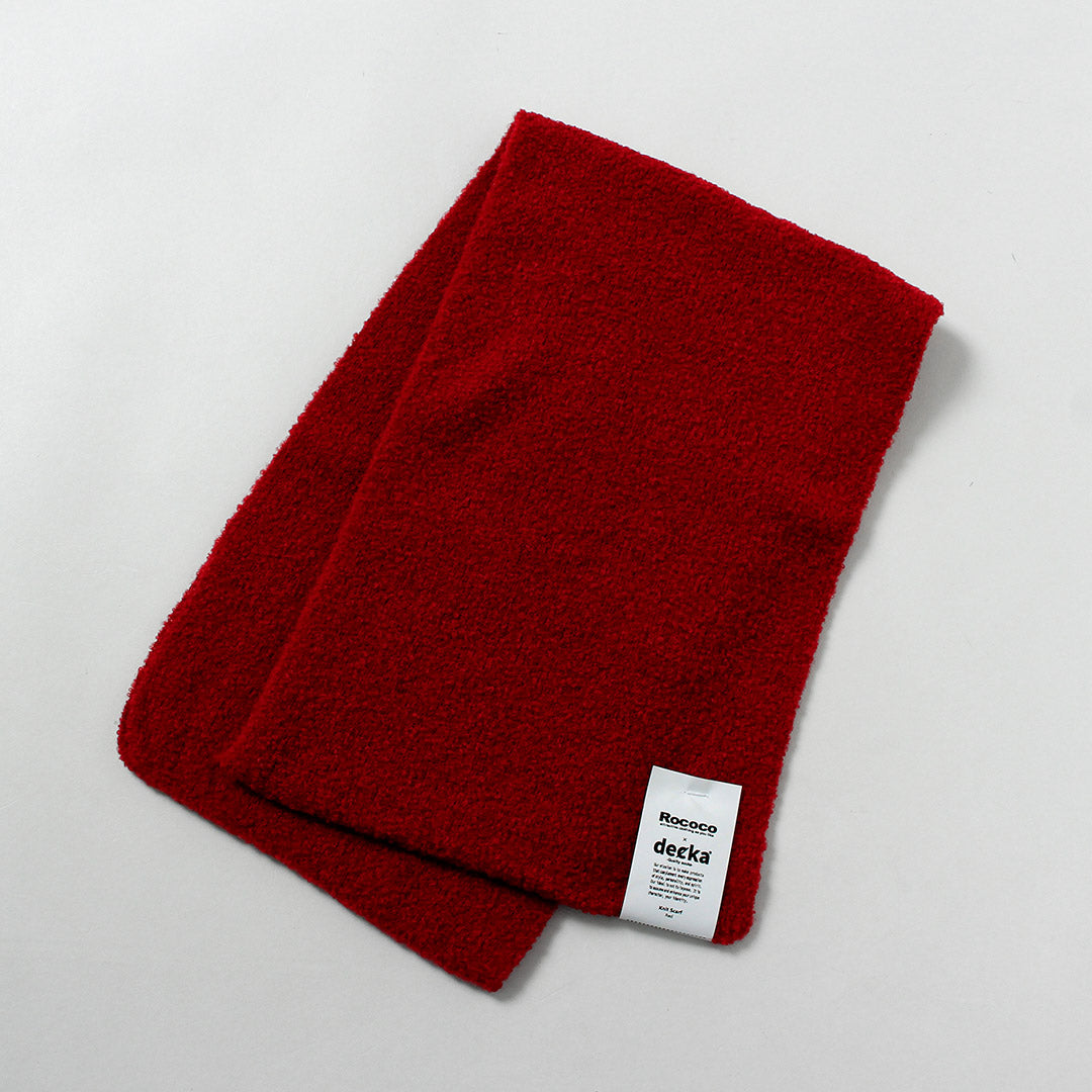 CALCETINES DE CALIDAD DECKA / Bufanda Punto Alpaca