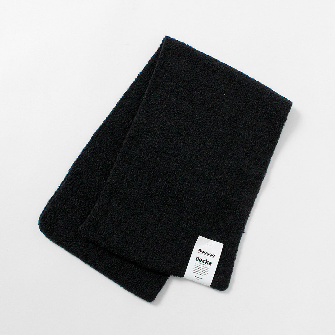 CALCETINES DE CALIDAD DECKA / Bufanda Punto Alpaca