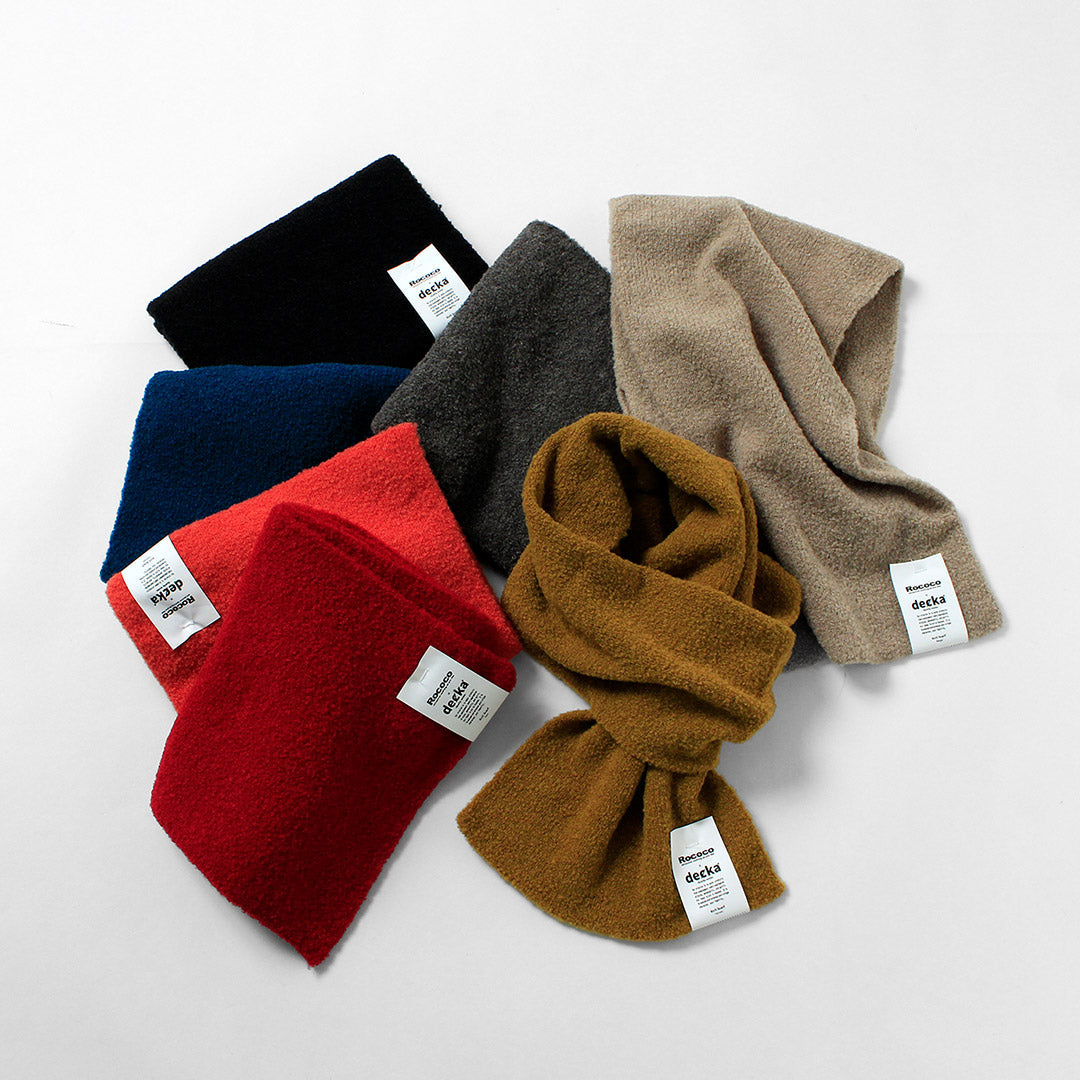 CALCETINES DE CALIDAD DECKA / Bufanda Punto Alpaca