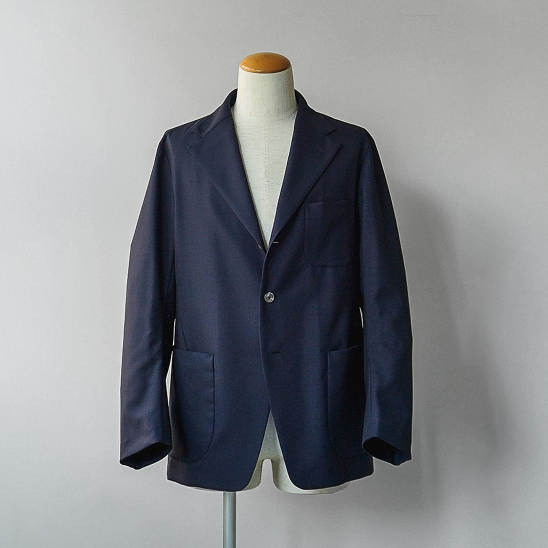 D.C.WHITE / Veste non structurée en laine d'été