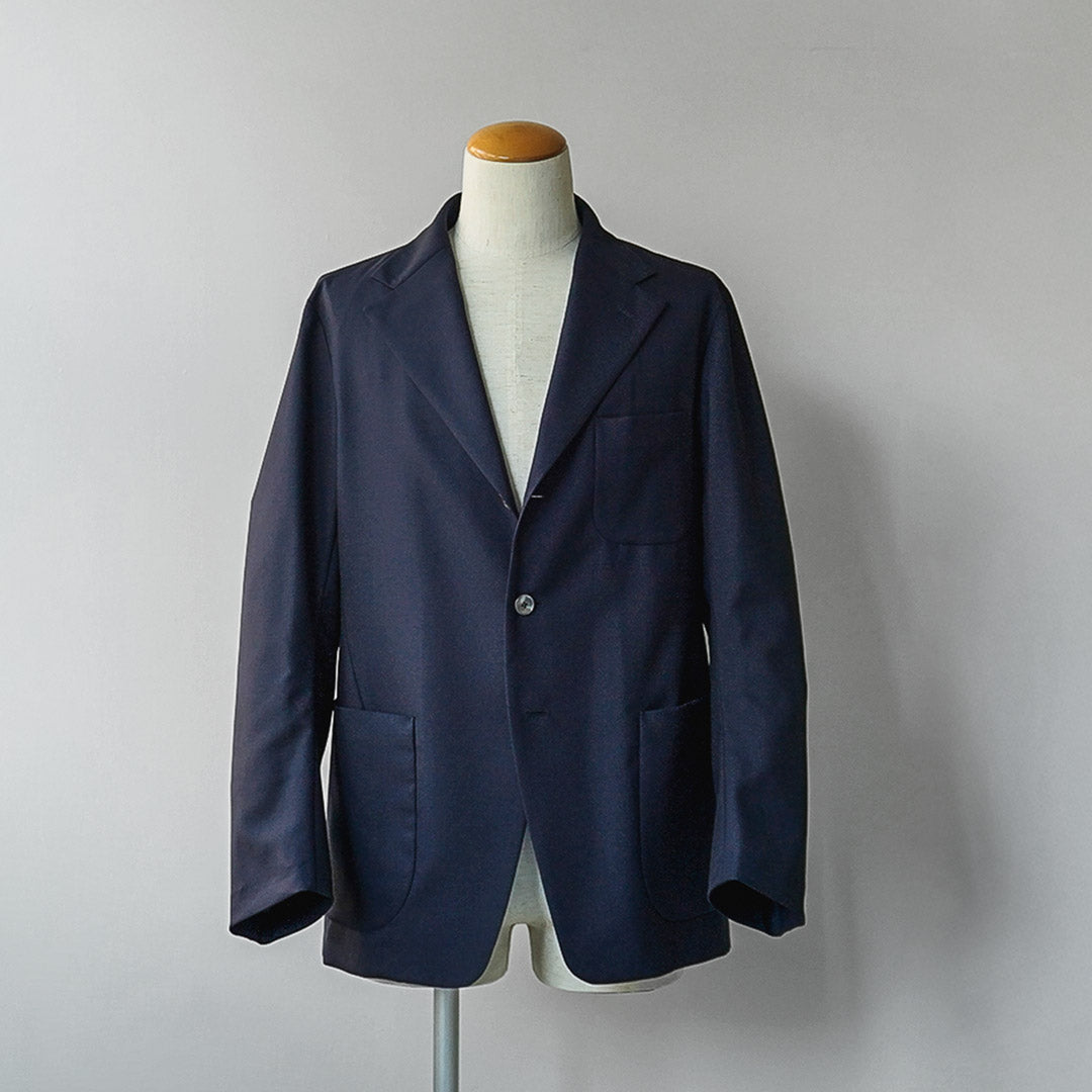 D.C.WHITE / Veste non structurée en laine d'été