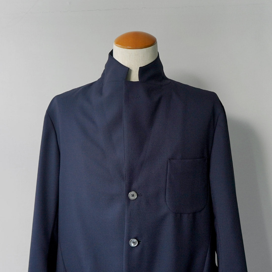D.C.WHITE / Veste non structurée en laine d'été