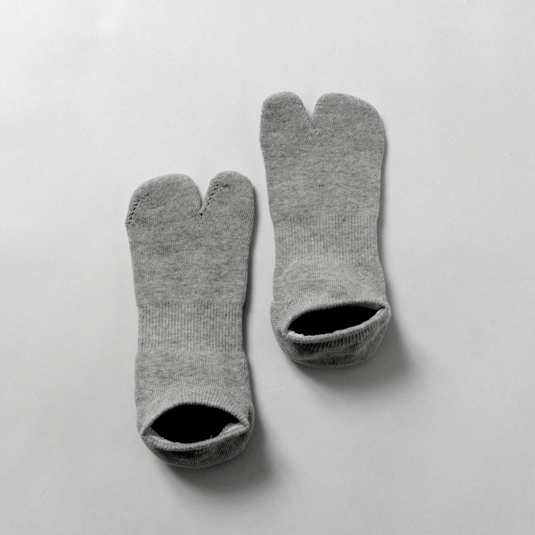 NODAL / Raffy Heather Cotton 3-Pack Ankle Socks