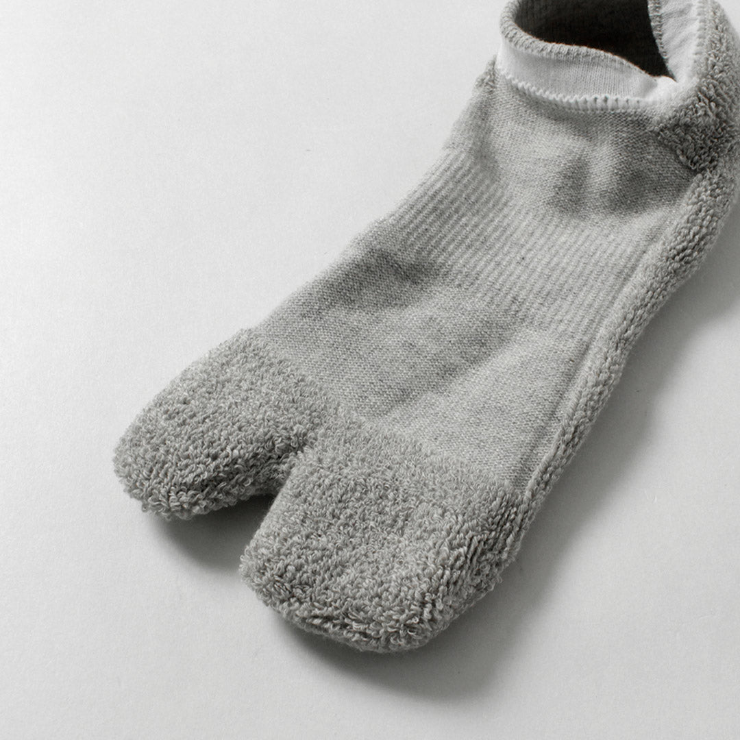 NODAL / Raffy Heather Cotton 3-Pack Ankle Socks
