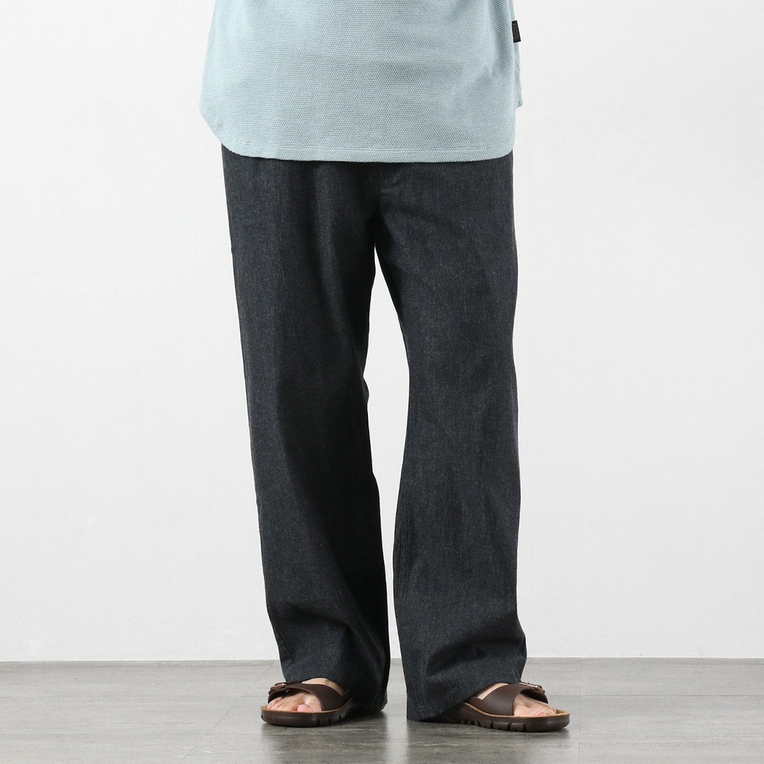 BASISBROEK / Albion 8oz Denim Pantalones sencillos semianchos