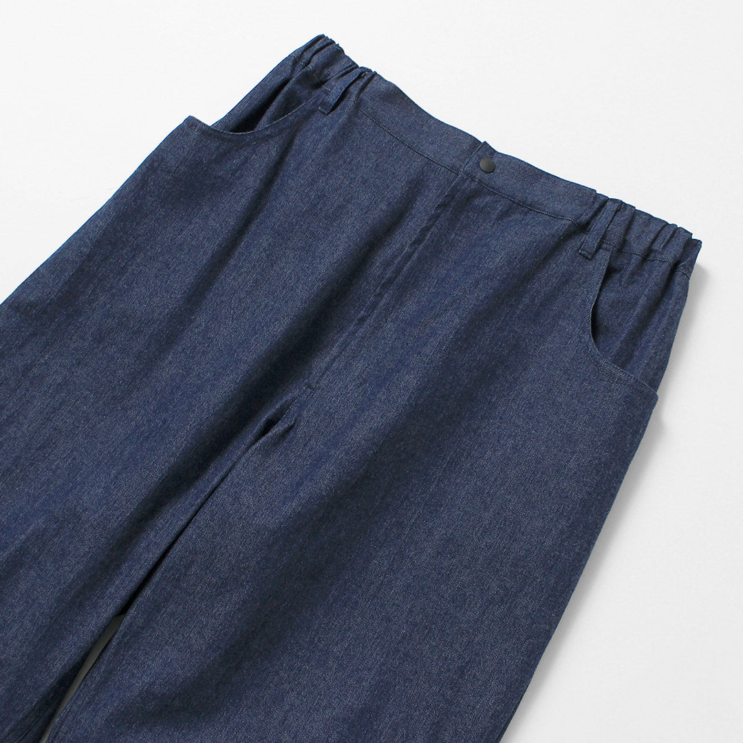 BASISBROEK / Albion 8oz Denim Pantalones sencillos semianchos