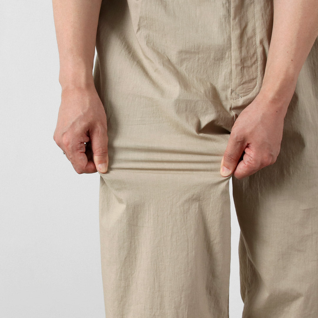 BASISBROEK / Wisken Cotton Linen Tuck Pants