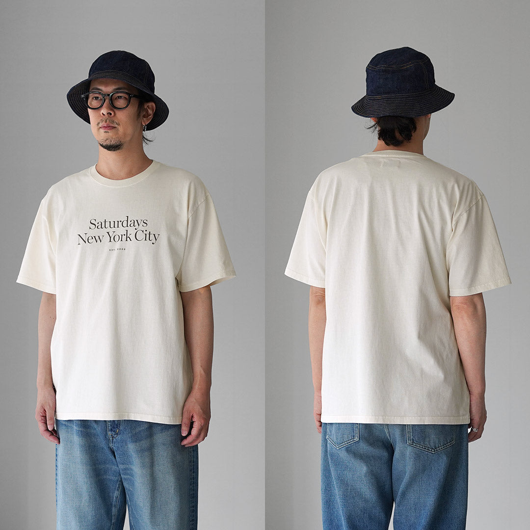 SATURDAYS NYC / Camiseta de manga corta Miller Standard
