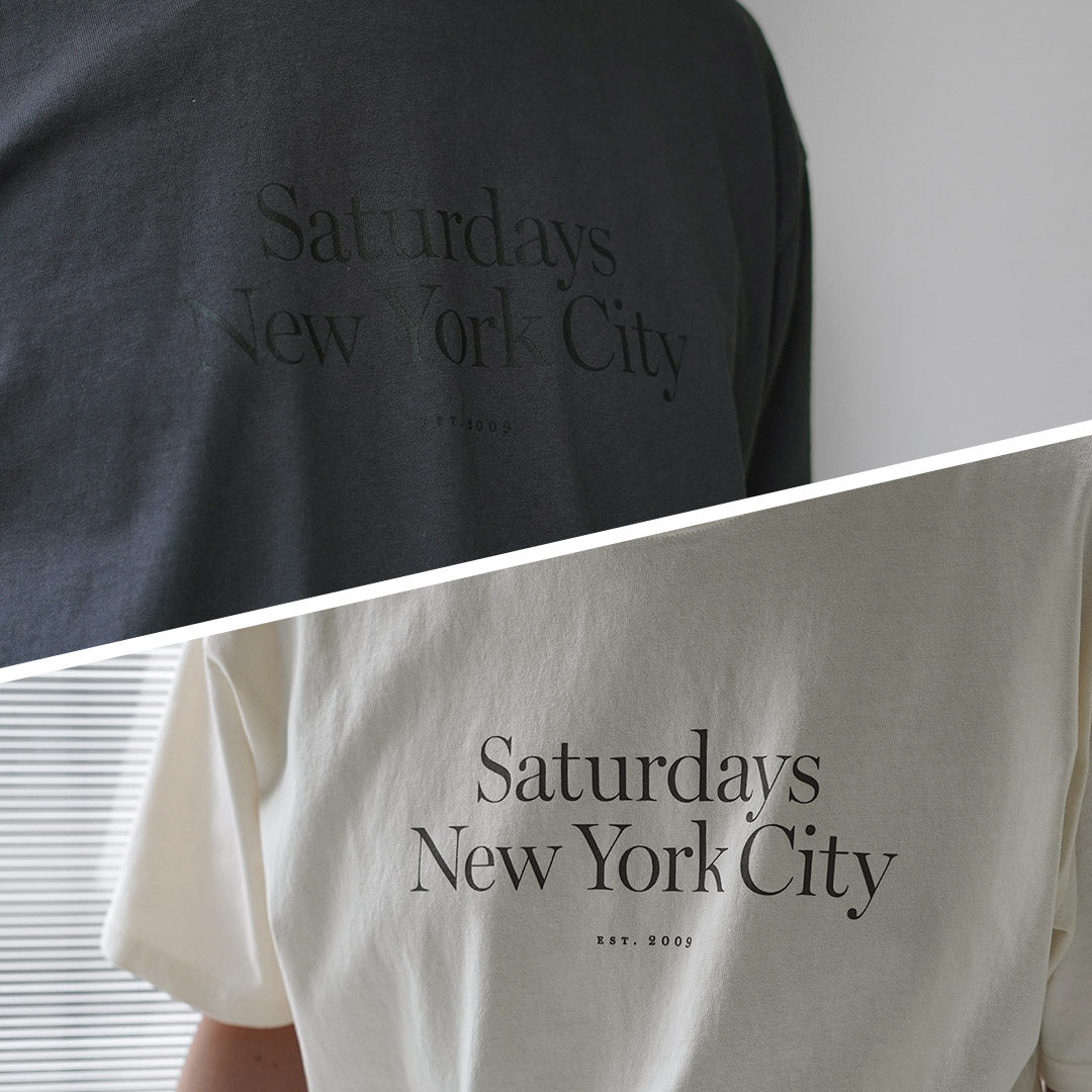 SATURDAYS NYC / Camiseta de manga corta Miller Standard