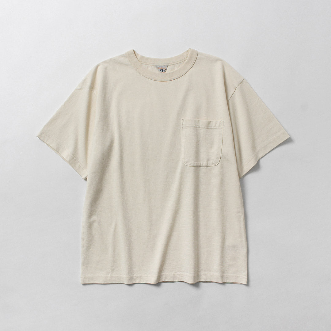 FILMELANGE / ALDEN Air Spinning Jersey Pocket T-Shirt