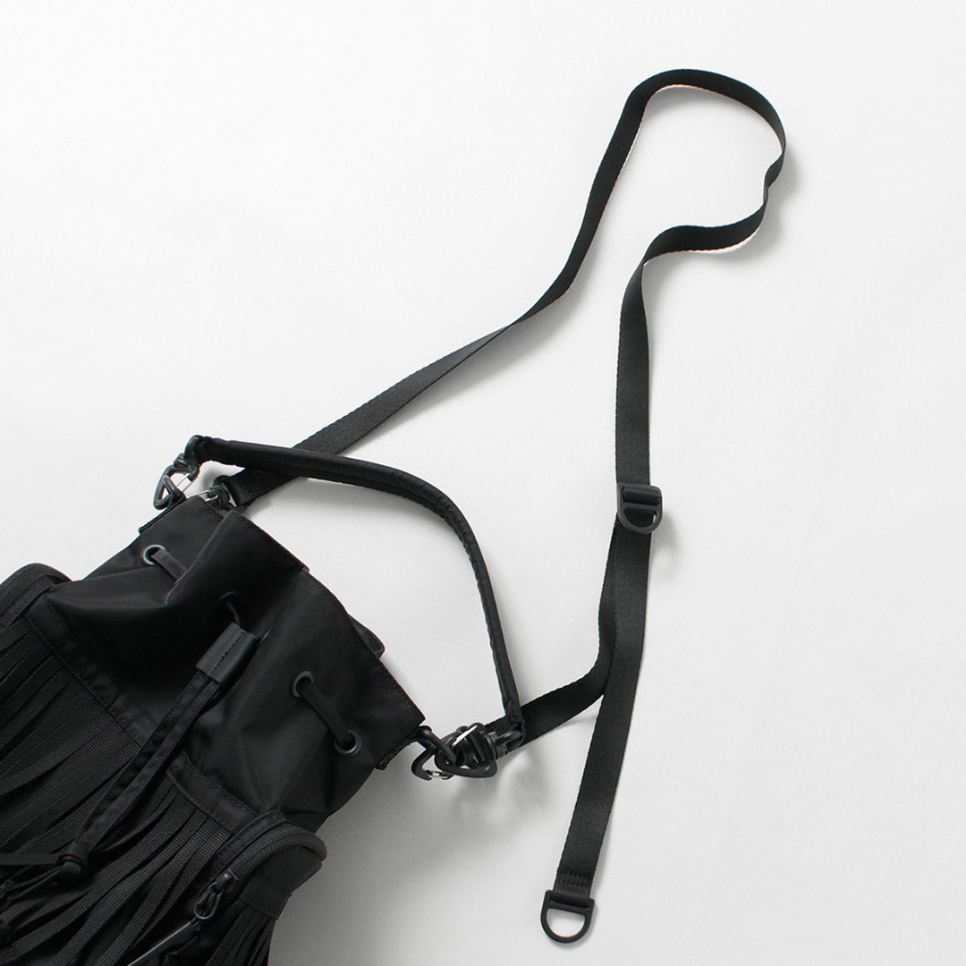 BAICYCLON BY BAGJACK / BCL-126 Tape Fringe Draw String Bag
