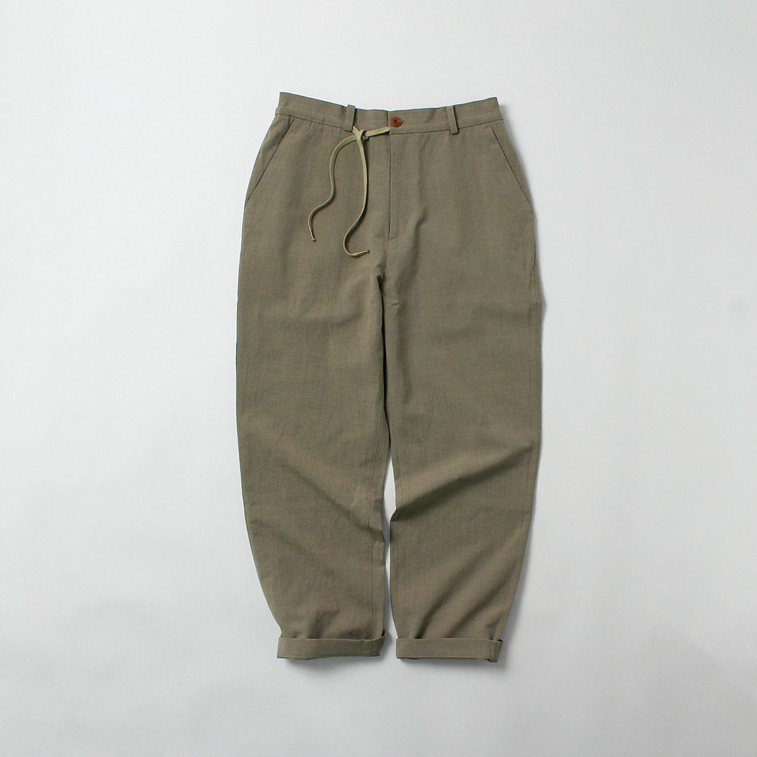 KEMA DESIGNS / 스핀들 이지 팬츠 팬츠 Made in Japan