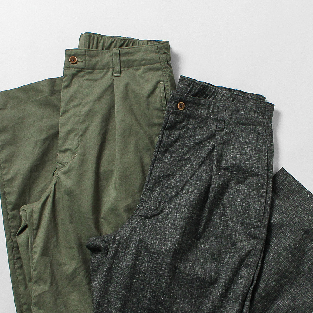 KEMA DESIGNS / Tuck Lazy Pants