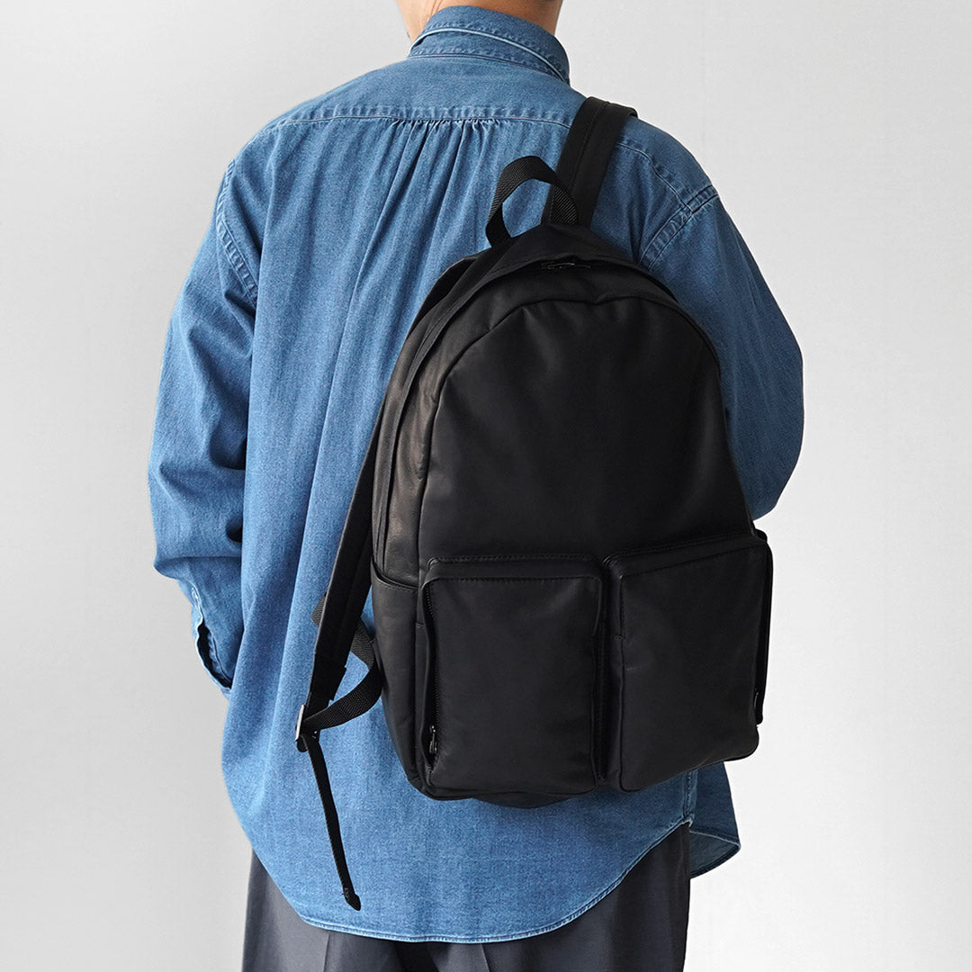 MR.OLIVE / Urban Daypack Imperma Leather A4 Backpack