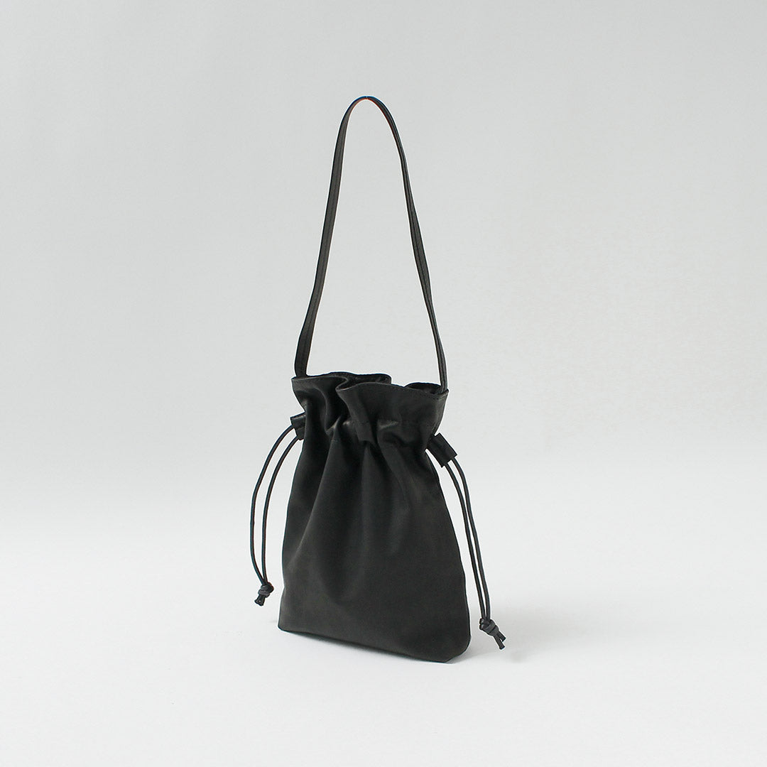 MR.OLIVE / IMPERMA-LEATHER 드로스트링 백