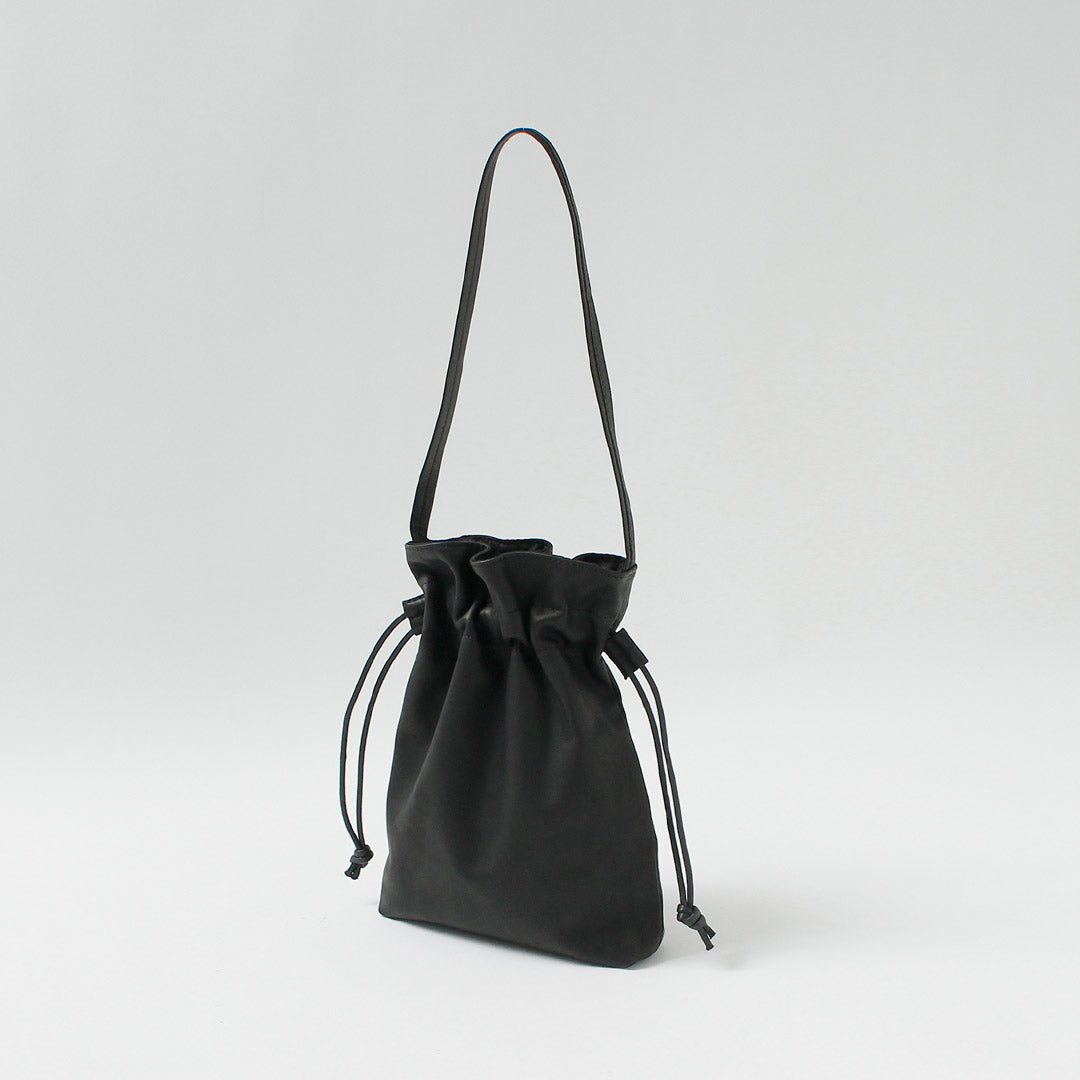 MR.OLIVE / IMPERMA-LEATHER 드로스트링 백
