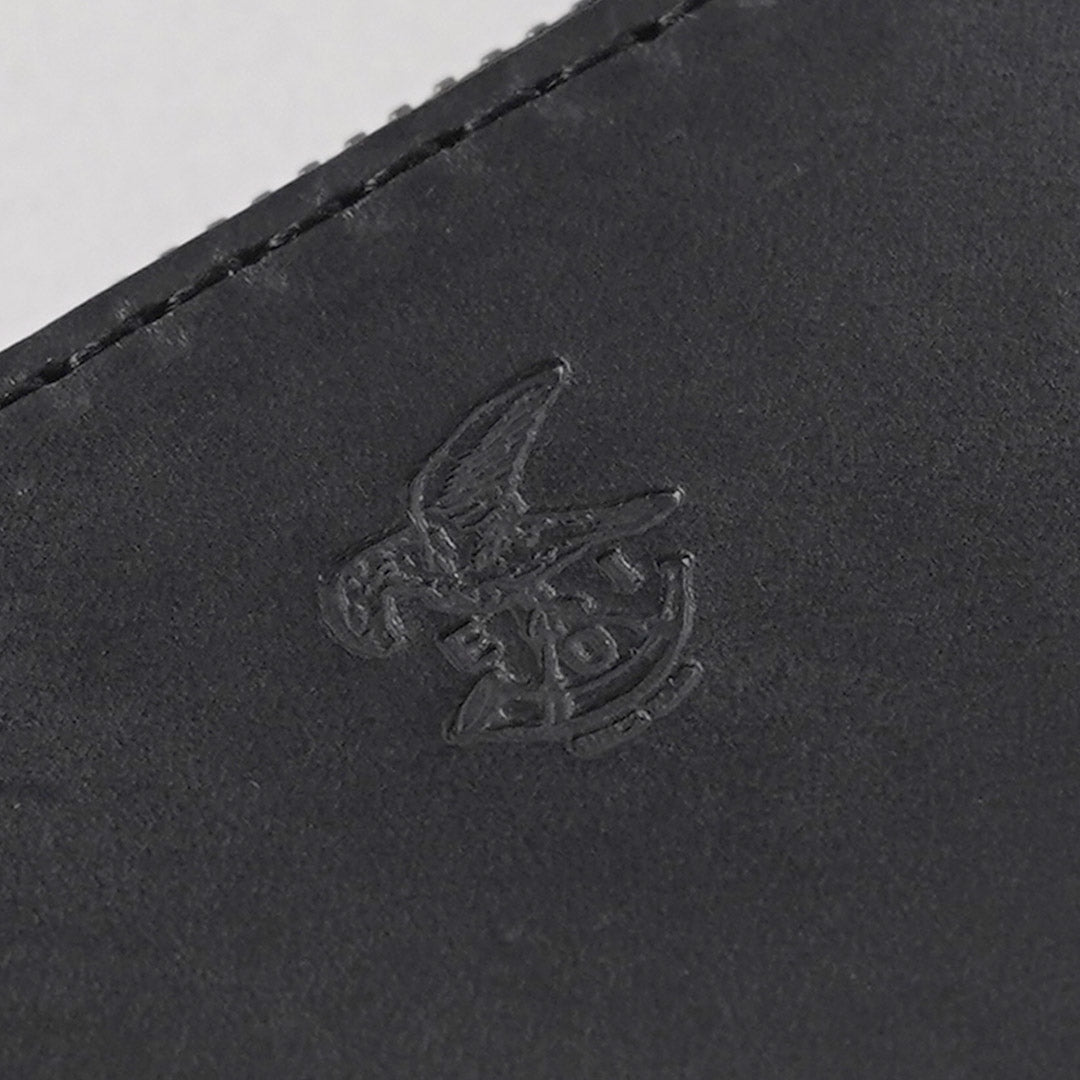 MR.OLIVE / Cartera compacta con cremallera Horween Chromexcel Leather