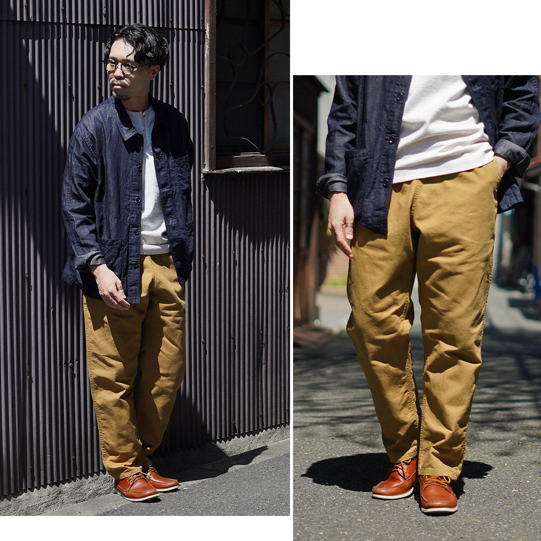 Blue refabric / Duck Easy Pants