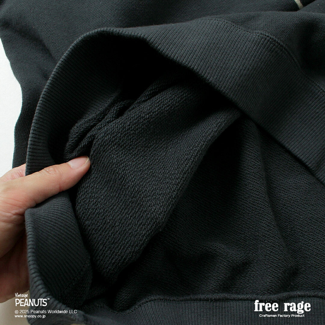 FREE RAGE / PEANUTS×free rage Sudadera raglán con estampado Red Baron