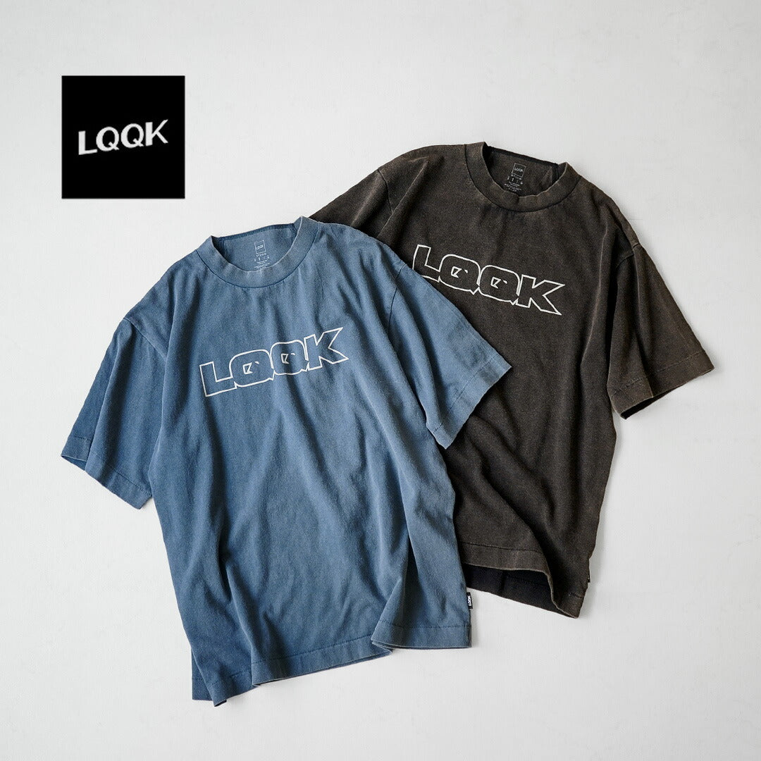 LQQK STUDIO / 방전 해체 티셔츠
