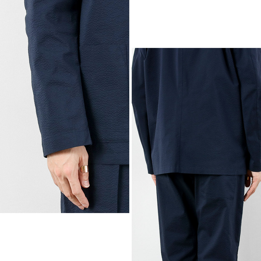 RE HECHO EN TOKIO JAPÓN / Chaqueta Coolmax Seersucker Tailored 3B