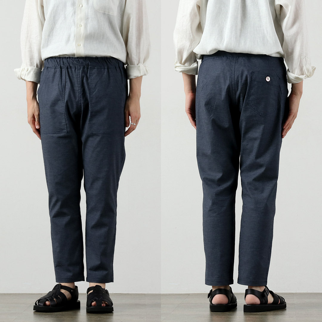 RE MADE IN TOKYO JAPAN / Hemp Chambray Comfort Pants