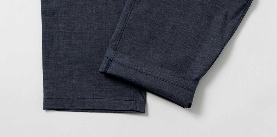 RE MADE IN TOKYO JAPAN / Hemp Chambray Comfort Pants