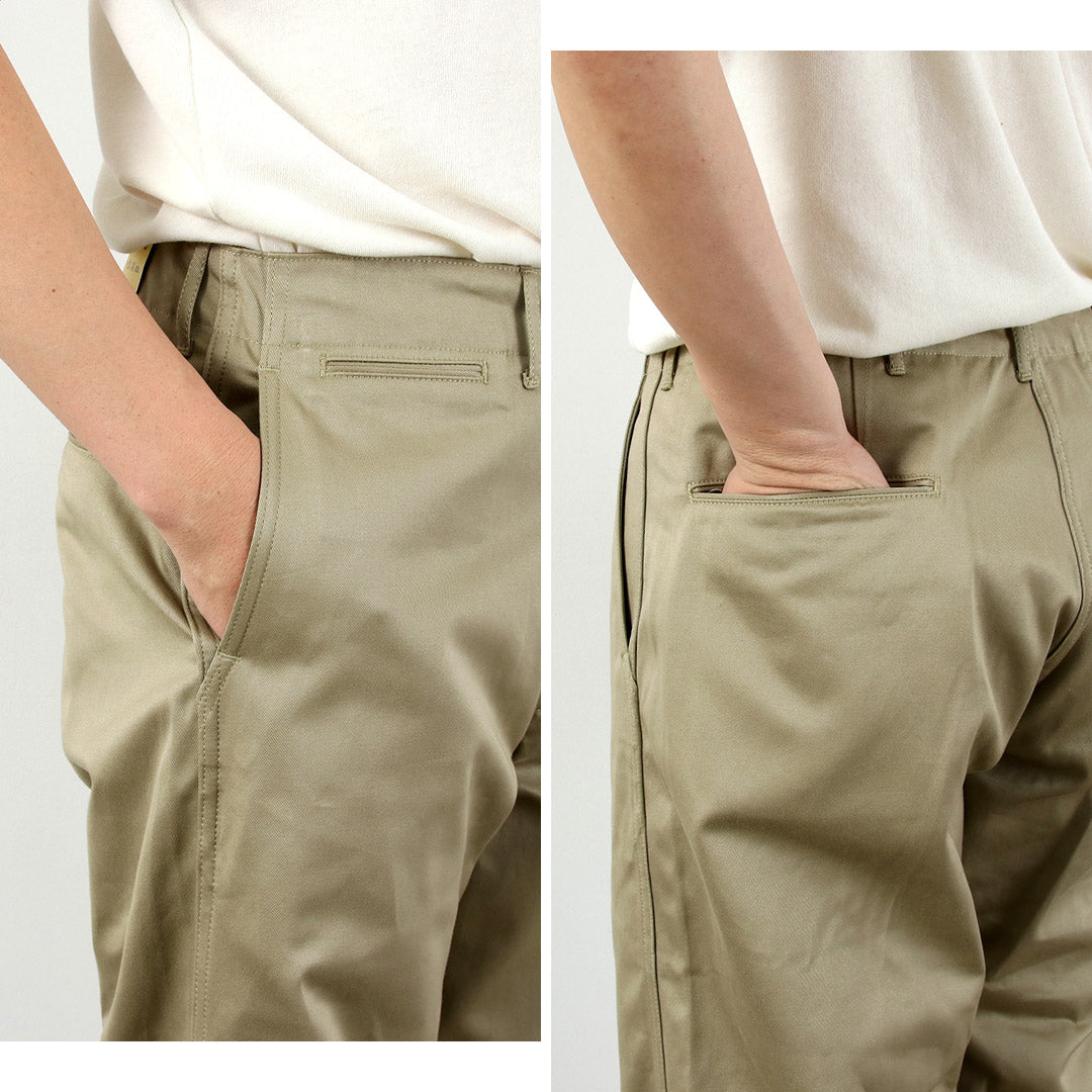 BUZZ RICKSONS / Early Military Chinos 1942 Model (Unwashed)