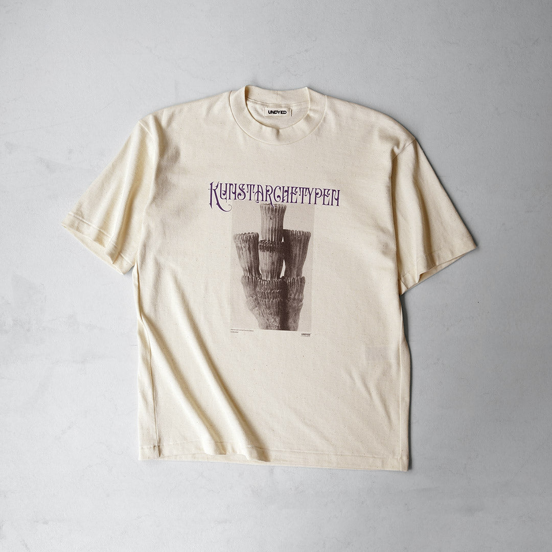 UNDYED / Karl Blossfeldt Print T-shirt