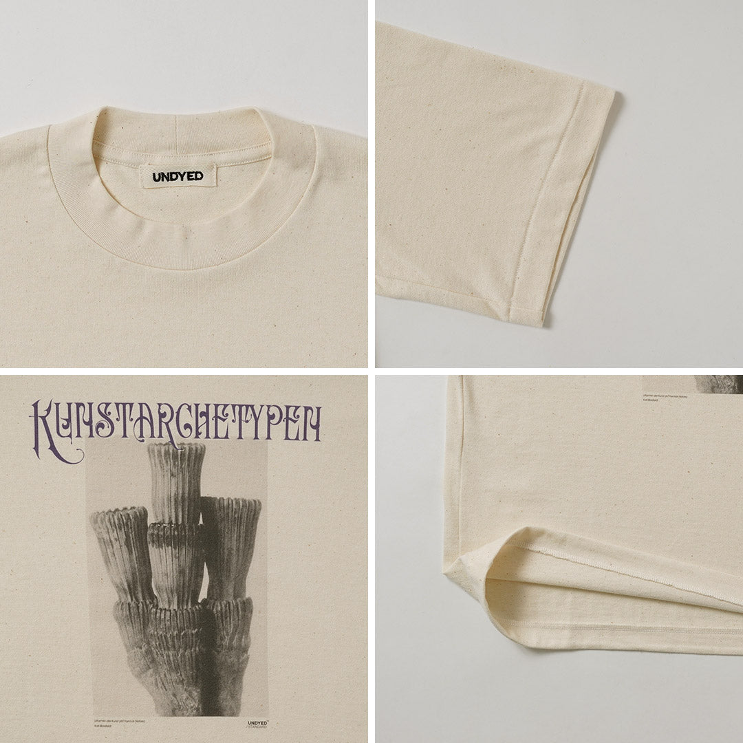UNDYED / Karl Blossfeldt Print T-shirt