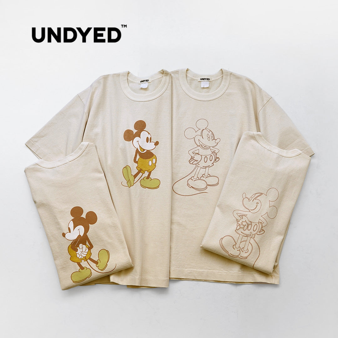 UNDYED / JACKSON MATISSE Collaboration Mickey Mouse T-Shirt