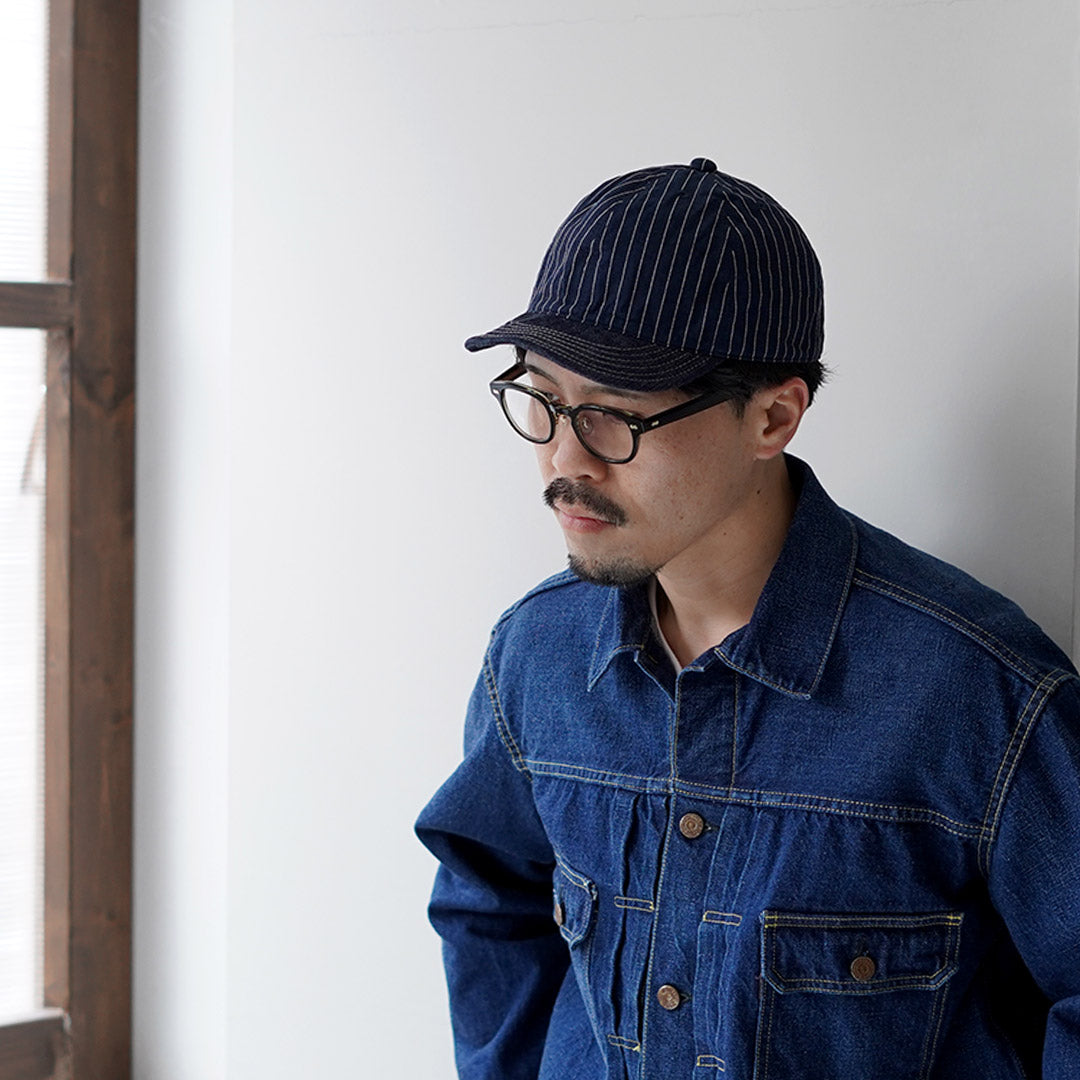 HIGHER / 9oz Hickory x Denim Cap