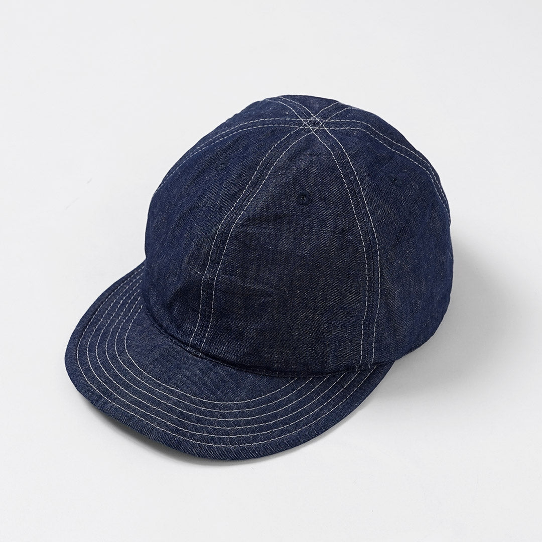 HIGHER / Cotton Linen Chambray Cap