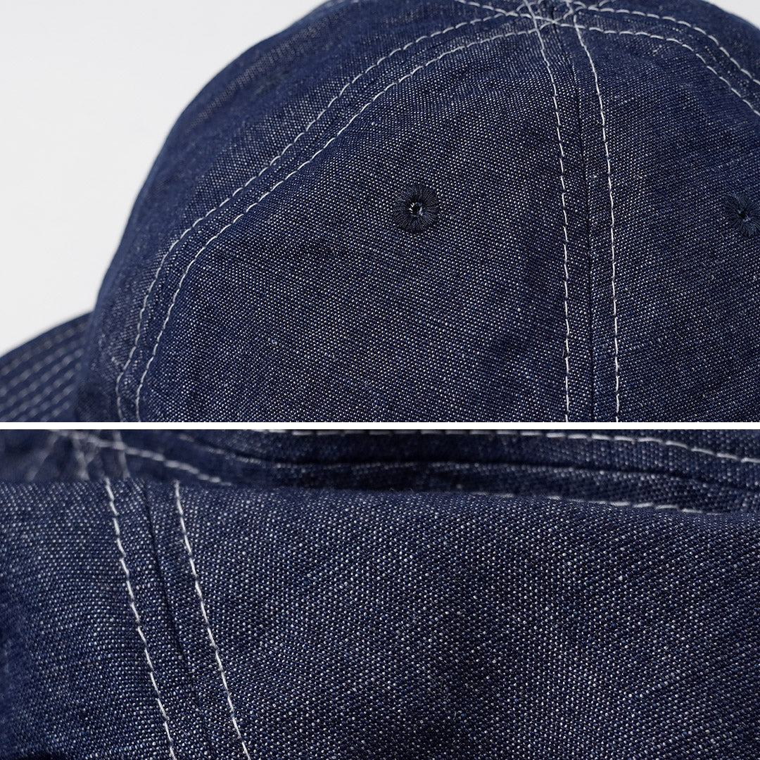 HIGHER / Cotton Linen Chambray Cap
