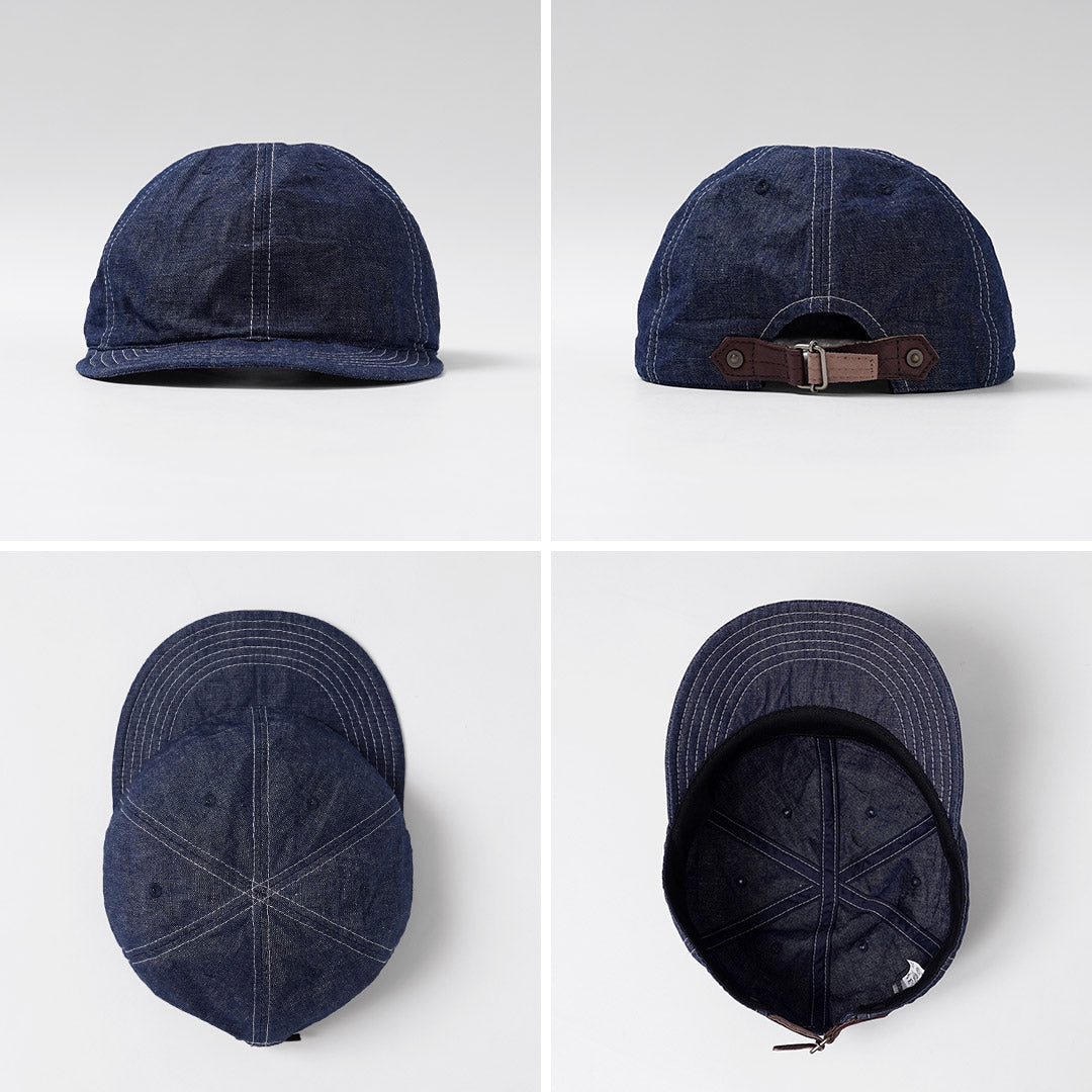 HIGHER / Cotton Linen Chambray Cap