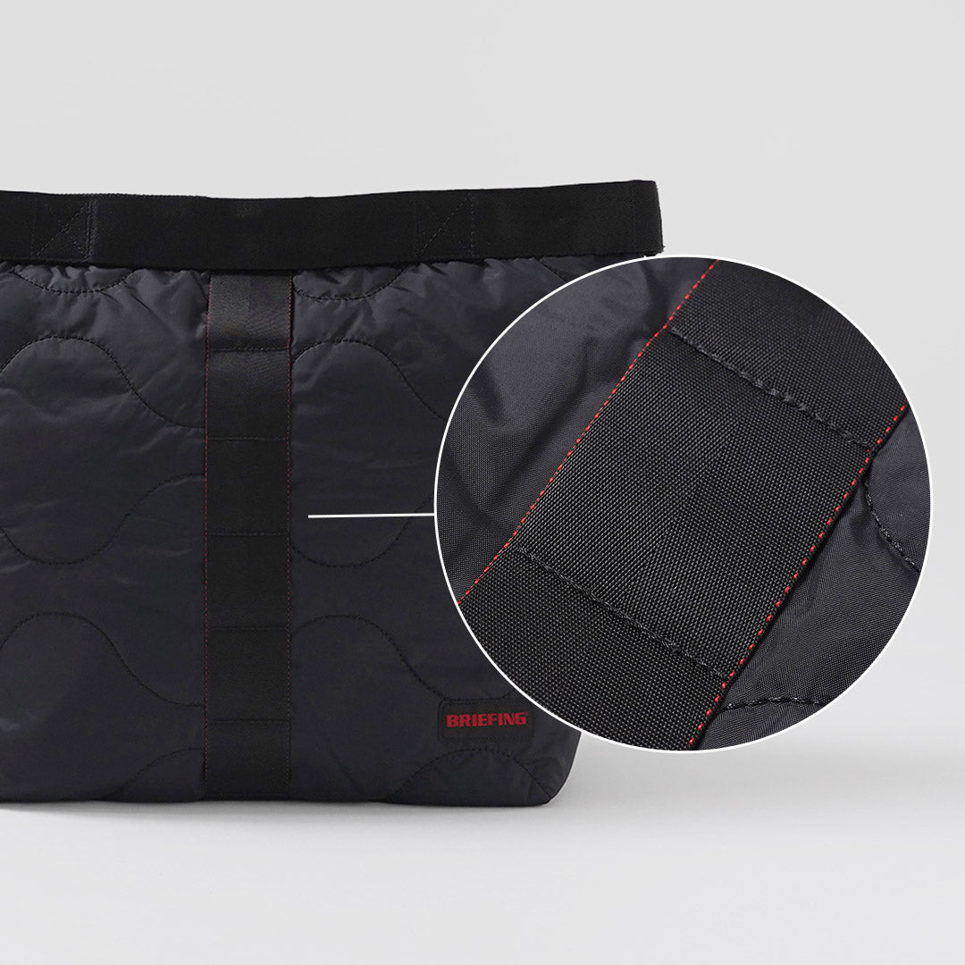 BRIEFING / Jersey acolchado M Bolso de hombro A4