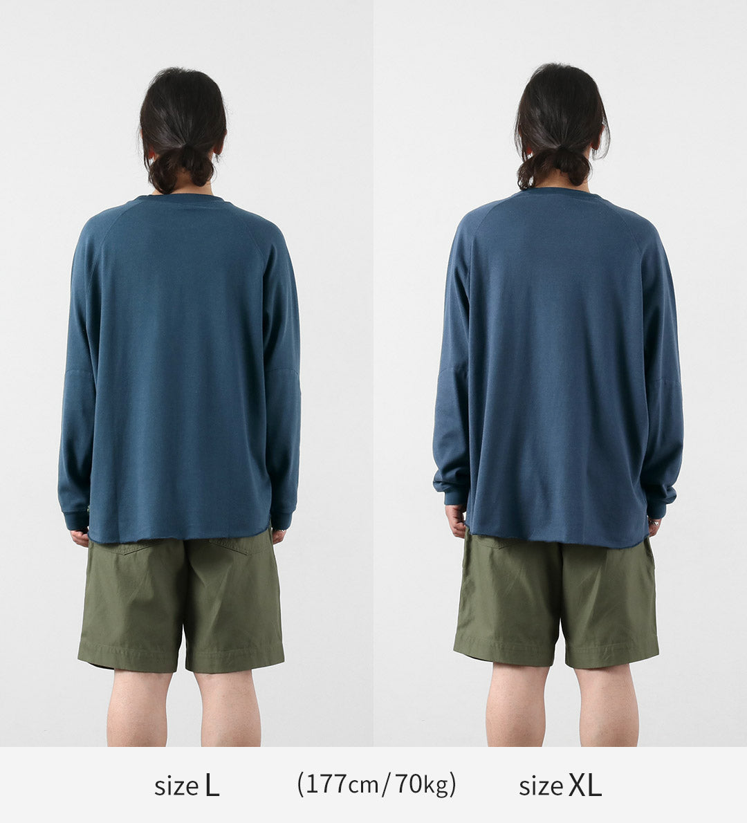 GOHEMP / T-shirt exclusif à manches longues et ourlet rond en coton de chanvre 10 oz GOHEMP × KEMA DESIGNS T-shirt