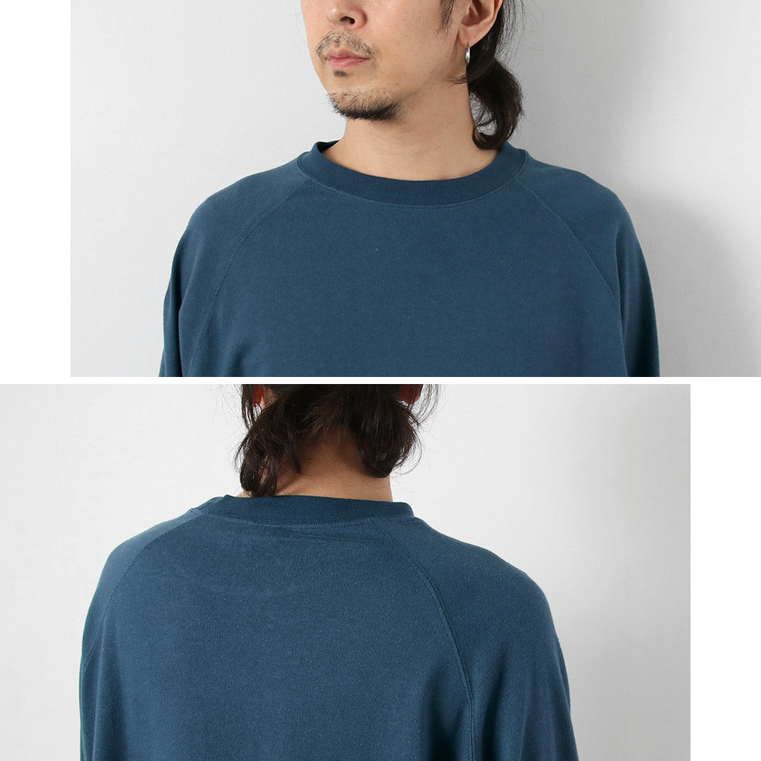 GOHEMP / T-shirt exclusif à manches longues et ourlet rond en coton de chanvre 10 oz GOHEMP × KEMA DESIGNS T-shirt