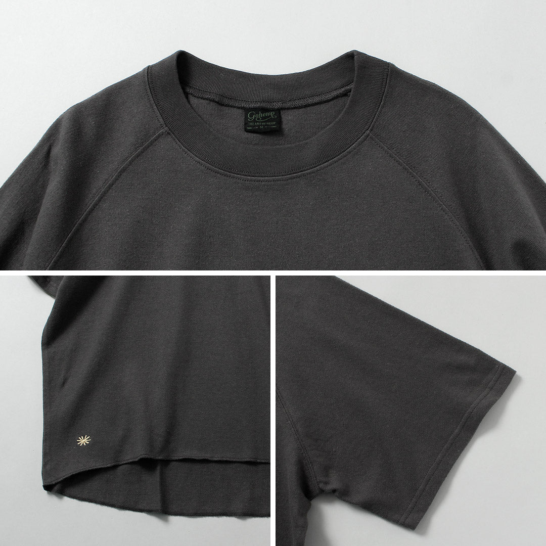 GOHEMP / 獨家 10oz 麻棉短袖圓形下擺 T 卹 GOHEMP × KEMA DESIGNS T 卹