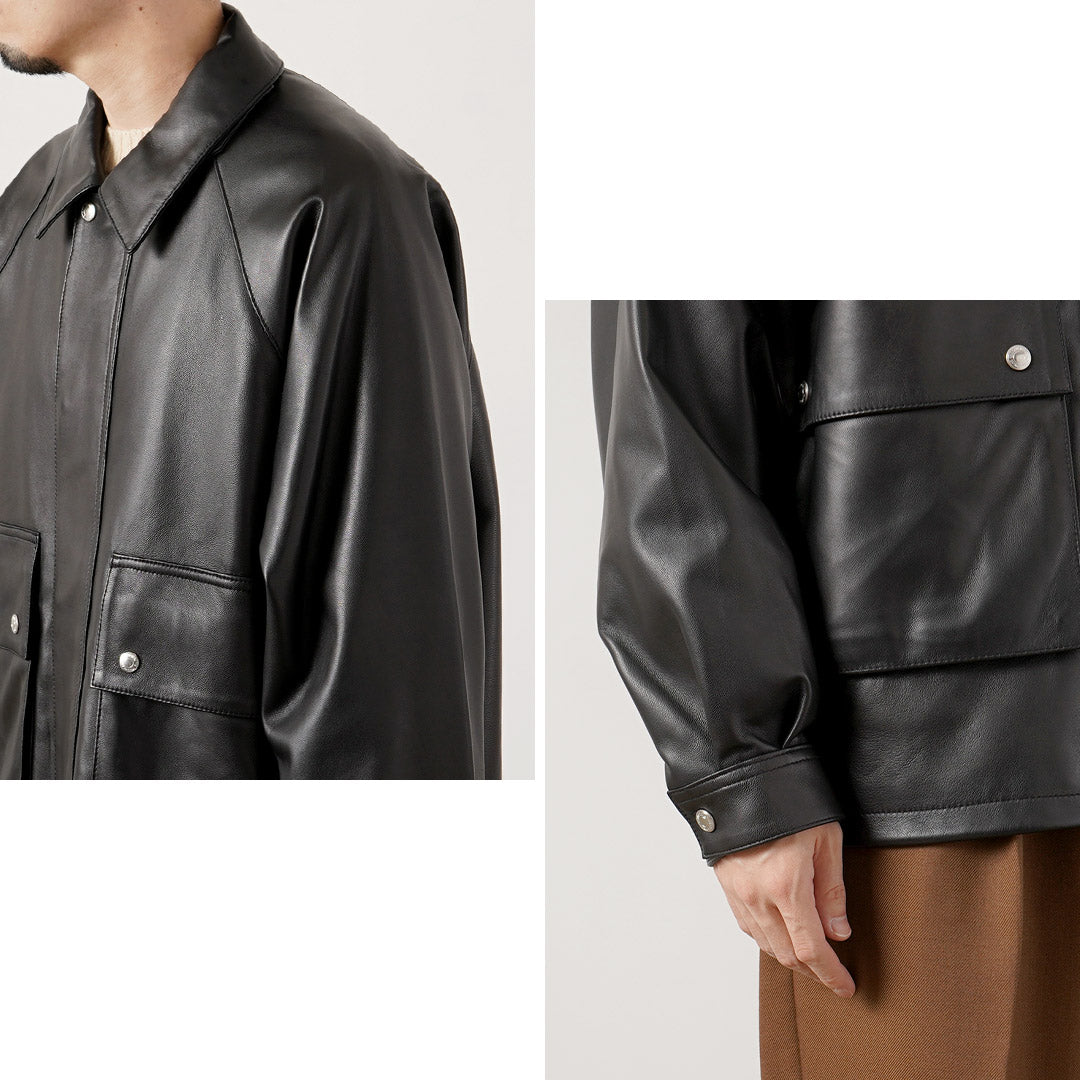 TRADITIONAL WEATHERWEAR / Elton Leather Field Jacket