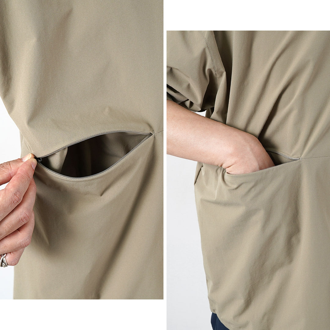 RAG / Half-Zip Short Sleeve Pullover T-Shirt
