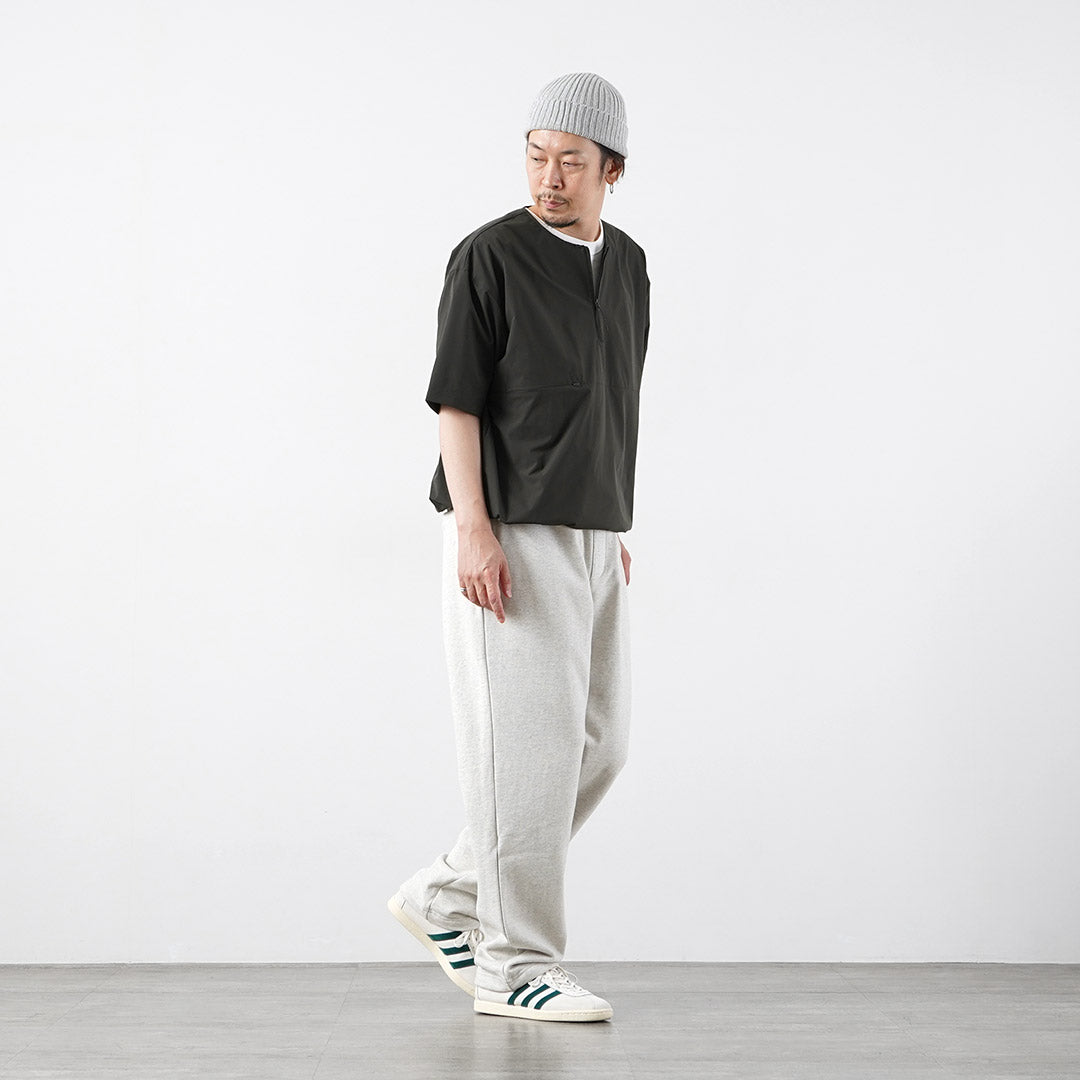 RAG / Half-Zip Short Sleeve Pullover T-Shirt