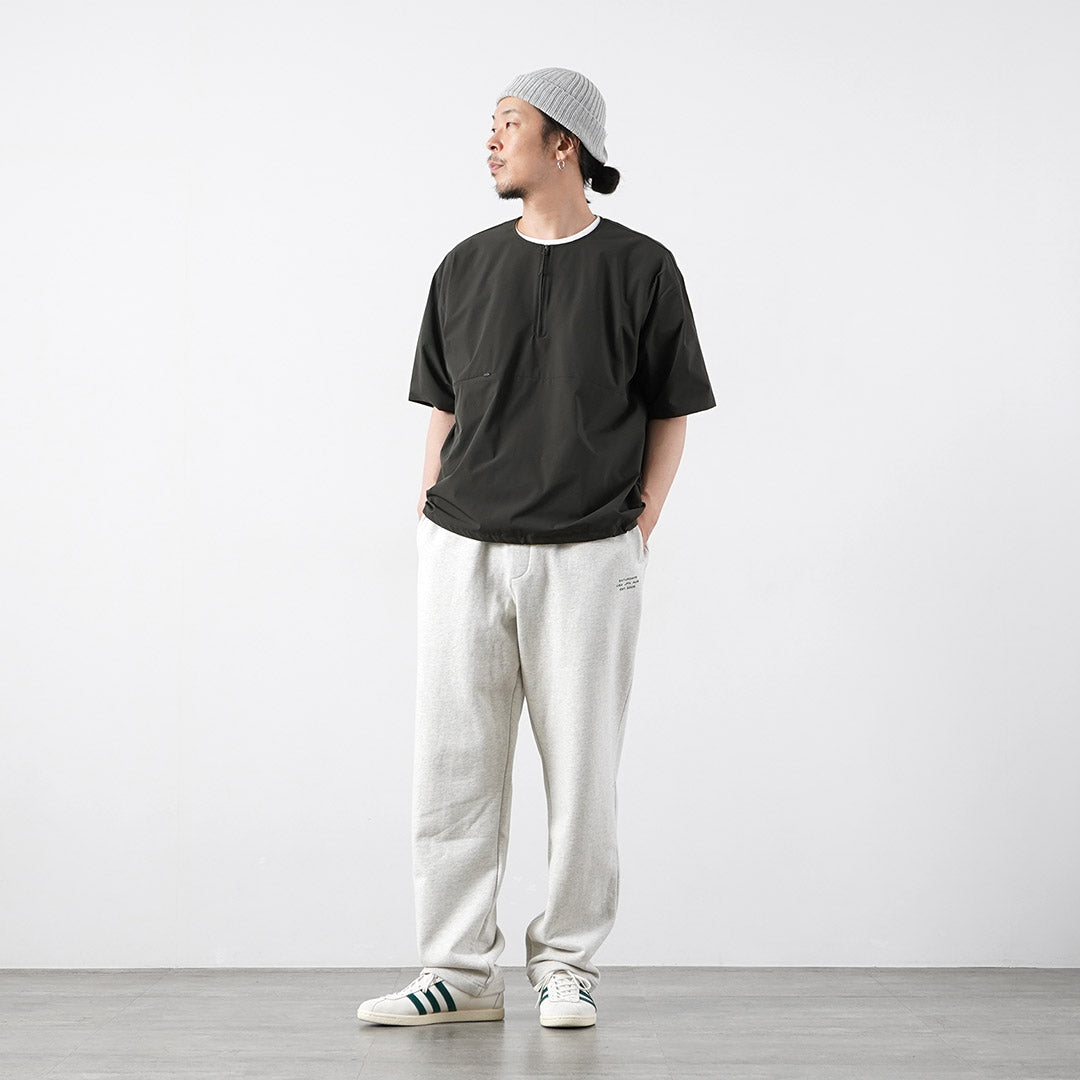 RAG / Half-Zip Short Sleeve Pullover T-Shirt