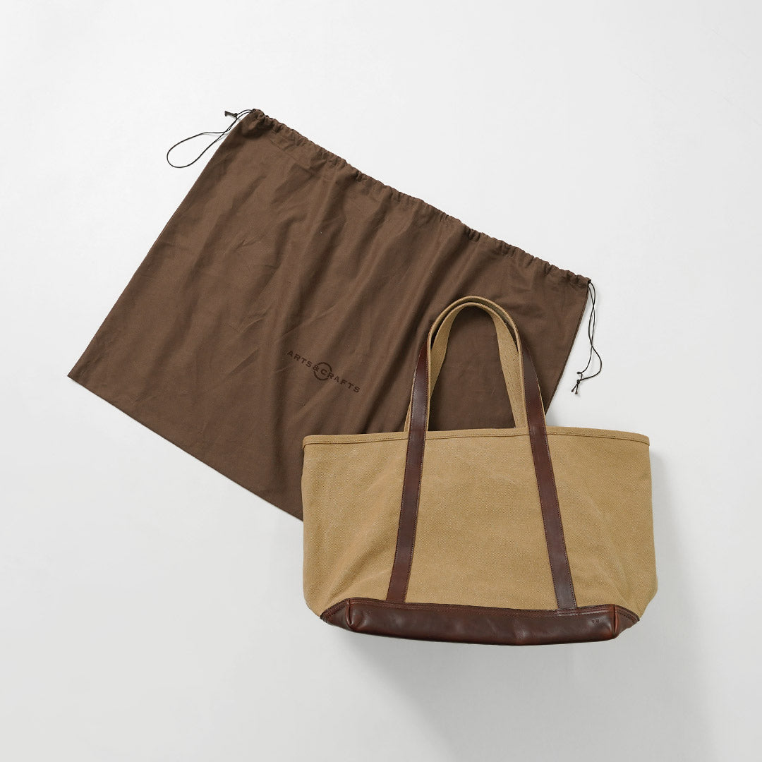 ARTS&CRAFTS / Aging Canvas Basic Tote Bag