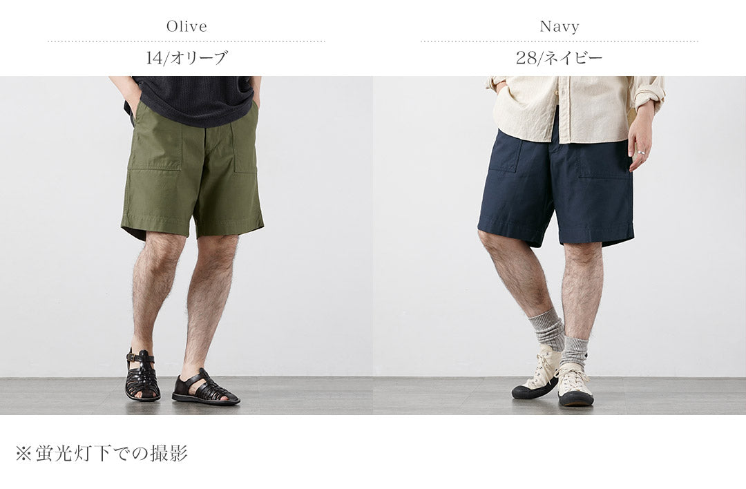FOB FACTORY / F4171 베이커 쇼츠