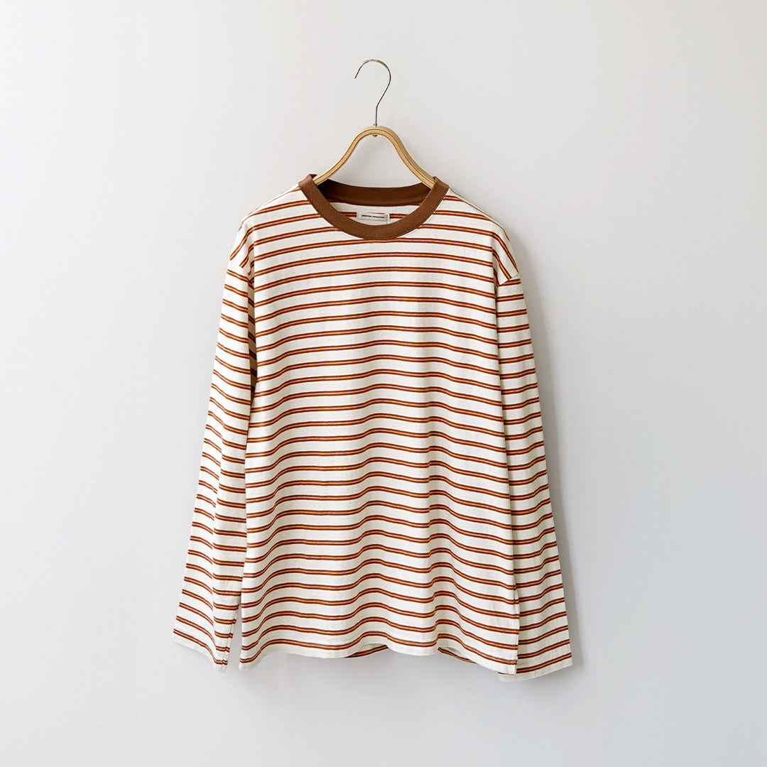 UNIVERSAL PRODUCTS. / Original Striped Long Sleeve T-Shirt
