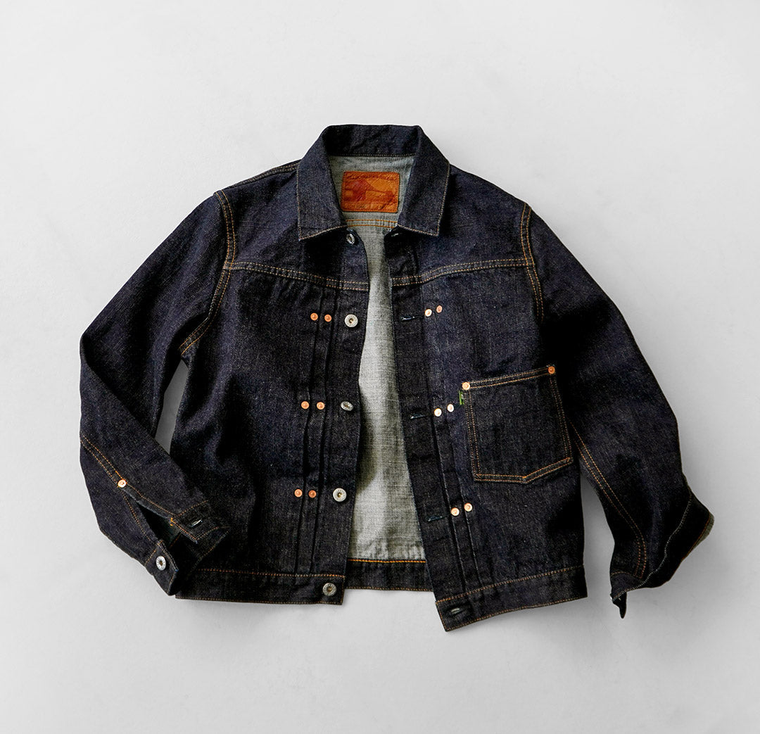 FOB FACTORY / F2465 RS5252-UF Chaqueta vaquera de garaje