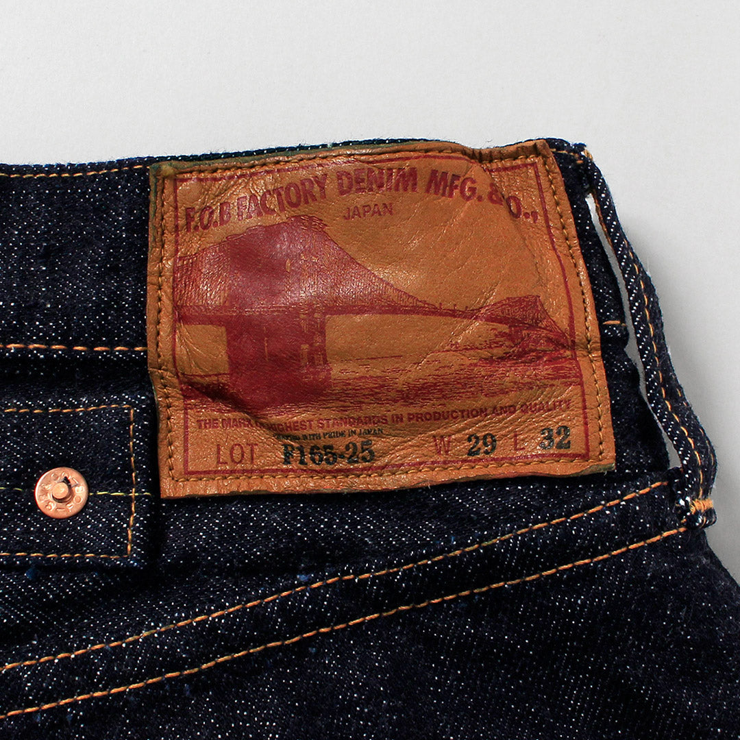 FOB FACTORY / F165-25 RS5252-UF Pantalón vaquero de 5 bolsillos Garage